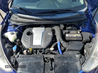 2013 Hyundai Veloster Turbo z VIN KMHTC6AE5DU178613, wystawiony jako Copart lot #58416925 z przebiegiem 173 650 mil mil oraz Szkoda całkowita • Salvage title. Historia ofert i sprzedaży dostępna na DreamBid. Obrazek 11.