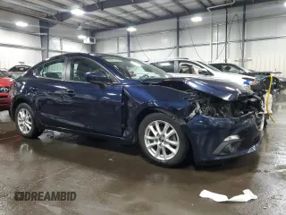 2015 Mazda 3 i Grand Touring with VIN 3MZBM1W73FM210036, listed as a Copart auction lot 85478524 with 86,644 mi miles and Salvage Title. Bid and sale history available at DreamBid. Image 4.