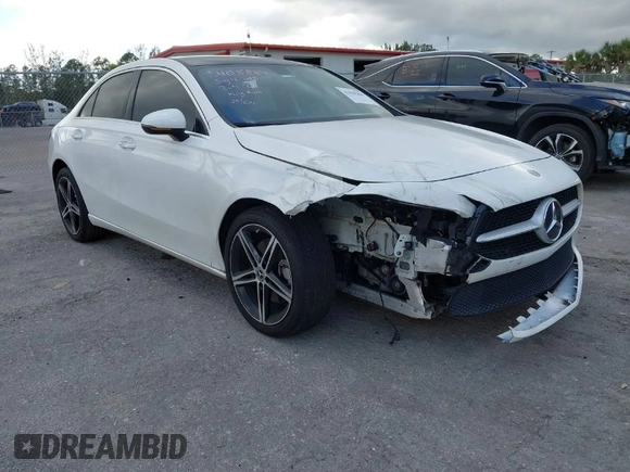 2022 Mercedes-Benz A 220 with VIN W1K3G4EB5NJ341170, listed as a IAAI auction lot 41598290 with 33,325 mi miles and . Bid and sale history available at DreamBid. Image 1.