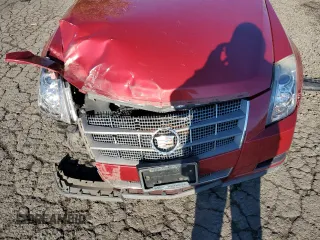 2008 Cadillac CTS AWD w/1SB with VIN 1G6DT57V680157361, listed as a Copart auction lot 83477184 with 0 mi miles and Salvage Title. Bid and sale history available at carsss.com. Image 12.
