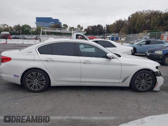 2018 BMW 5 Series 530e with VIN WBAJA9C56JB252738, listed as a IAAI auction lot 42260352 with 113,581 mi miles and . Bid and sale history available at DreamBid. Image 14.