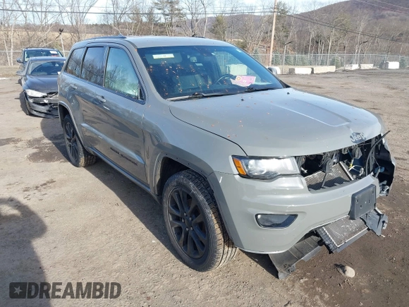 2020 Jeep Grand Cherokee Altitude with VIN 1C4RJFAG7LC305484, listed as a IAAI auction lot 41486841 with 65,646 mi miles. Bid and sale history available at carsss.com. Image 1.