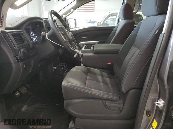 2023 Nissan Titan SV с VIN 1N6AA1EC1PN113475, выставлен на аукционе Copart как лот 85920794 с пробегом 25 434 миль миль и Списание • Salvage title. История ставок и продаж доступна на DreamBid. Изображение 7.