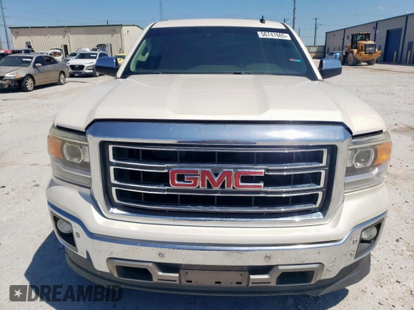 2014 GMC Sierra 1500 SLT with VIN 3GTP1VEC6EG400224, listed as a Copart auction lot 56747605 with 143,882 mi miles and Salvage title. Bid and sale history available at DreamBid. Image 5.
