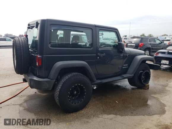 2017 Jeep Wrangler Sport with VIN 1C4AJWAGXHL540496, listed as a Copart auction lot 50692705 with 115,042 mi miles and Salvage Title. Bid and sale history available at DreamBid. Image 3.