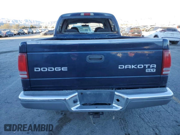 2003 Dodge Dakota SLT with VIN 1D7HL48N93S247579, listed as a Copart auction lot 41897335 with 0 mi miles and Salvage Title. Bid and sale history available at carsss.com. Image 6.
