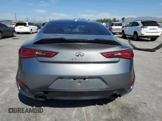2017 Infiniti Q60 Sport with VIN JN1EV7EK5HM363508, listed as a Copart auction lot 52693455 with 120,435 mi miles and Salvage Title. Bid and sale history available at DreamBid. Image 6.