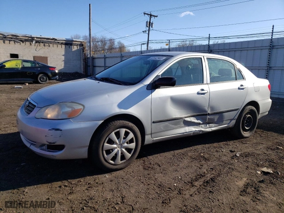 2008 Toyota Corolla CE with VIN 2T1BR32E48C888763, listed as a Copart auction lot 52592965 with 236,230 mi miles and Salvage Title. Bid and sale history available at carsss.com. Image 1.