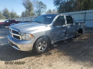 2021 Ram 1500 Tradesman z VIN 3C6RR6KT6MG536001, wystawiony jako Copart lot #46431075 z przebiegiem 23 183 mil mil oraz Szkoda całkowita • Salvage title. Historia ofert i sprzedaży dostępna na DreamBid. Obrazek 1.
