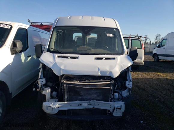 2016 Ford Transit Cargo Van with VIN 1FTYR2CG8GKB02965, listed as a Copart auction lot 58747654 with 92,455 mi miles and Salvage Title. Bid and sale history available at carsss.com. Image 5.