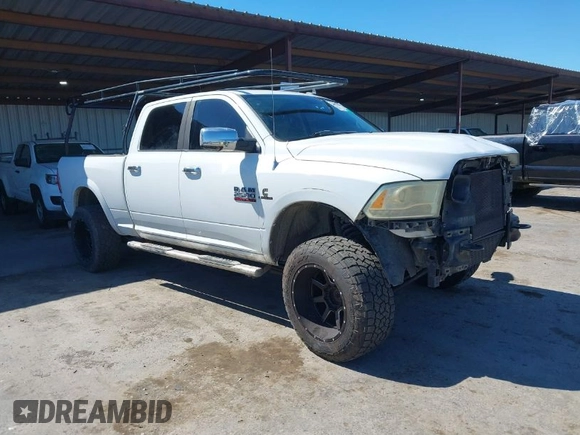 2014 Ram 2500 Laramie with VIN 3C6UR5FL0EG121515, listed as a IAAI auction lot 41859142 with 225,048 mi miles. Bid and sale history available at carsss.com. Image 1.