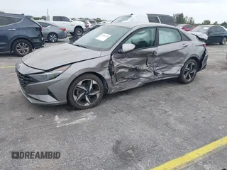 2023 Hyundai Elantra SEL with VIN KMHLS4AG5PU551582, listed as a IAAI auction lot 41286733 with 73,109 mi miles and . Bid and sale history available at DreamBid. Image 2.