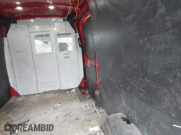 2018 Ford Transit with VIN 1FTYR2CM4JKA57326, listed as a IAAI auction lot 41675886 with 127,652 mi miles and . Bid and sale history available at DreamBid. Image 8.