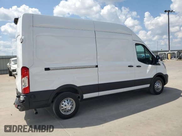 2023 Ford Transit Cargo with VIN 1FTBR2X88PKB38261, listed as a Copart auction lot 70617654 with 1,088 mi miles and Salvage Title. Bid and sale history available at DreamBid. Image 3.