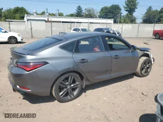 2023 Acura Integra w/A-Spec Technology Package with VIN 19UDE4H69PA011023, listed as a Copart auction lot 71185544 with 26,837 mi miles and Salvage Title. Bid and sale history available at carsss.com. Image 3.
