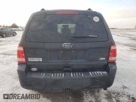 2011 Ford Escape XLT with VIN 1FMCU9DG4BKA37052, listed as a Copart auction lot 88794675 with 170,805 mi miles and Non repairable. Bid and sale history available at DreamBid. Image 6.