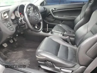 2006 Acura RSX Type-S Leather with VIN JH4DC53036S020336, listed as a Copart auction lot 47198475 with 107,500 mi miles and Salvage Title. Bid and sale history available at carsss.com. Image 7.