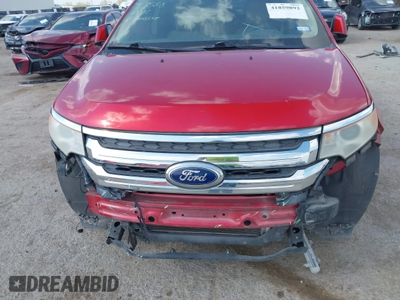 2011 Ford Edge Limited with VIN 2FMDK3KC8BBA78155, listed as a IAAI auction lot 41859892 with 89,696 mi miles. Bid and sale history available at carsss.com. Image 6.