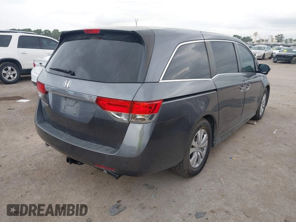 2016 Honda Odyssey EX with VIN 5FNRL5H49GB086326, listed as a IAAI auction lot 42647593 with 131,854 mi miles and . Bid and sale history available at DreamBid. Image 4.