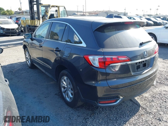 2016 Acura RDX Technology with VIN 5J8TB3H5XGL014829, listed as a IAAI auction lot 42455075 with 163,493 mi miles and . Bid and sale history available at DreamBid. Image 3.