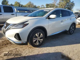 2023 Nissan Murano S with VIN 5N1AZ2AS7PC113907, listed as a Copart auction lot 75833274 with 20,768 mi miles and Salvage title. Bid and sale history available at DreamBid. Image 1.