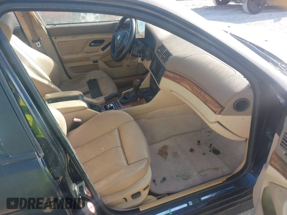 2002 BMW 5 Series 530iA with VIN WBADT63402CH96437, listed as a IAAI auction lot 41740118 with 172,450 mi miles. Bid and sale history available at carsss.com. Image 5.