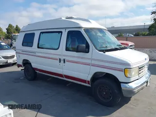 1992 Ford Econoline Cargo with VIN 1FDEE14N2NHB11513, listed as a IAAI auction lot 42746763 with 122,795 mi miles and . Bid and sale history available at DreamBid. Image 1.