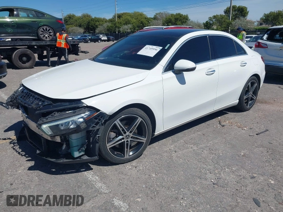 2019 Mercedes-Benz A 220 with VIN WDD3G4EB7KW033545, listed as a IAAI auction lot 41749956 with 63,950 mi miles and . Bid and sale history available at DreamBid. Image 18.
