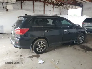 2019 Nissan Pathfinder SV with VIN 5N1DR2MM7KC613925, listed as a Copart auction lot 56841095 with 80,144 mi miles and Clean title. Bid and sale history available at DreamBid. Image 3.