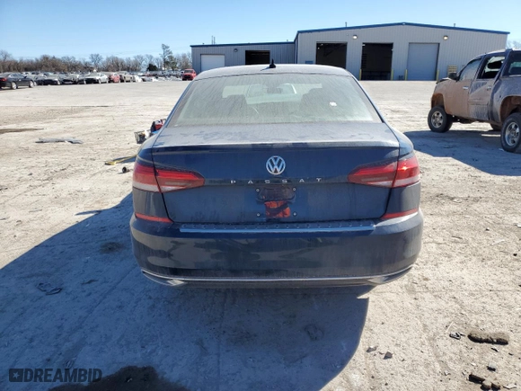 2022 Volkswagen Passat 2.0T SE with VIN 1VWSA7A33NC003744, listed as a Copart auction lot 46953595 with 32,599 mi miles and Salvage Title. Bid and sale history available at carsss.com. Image 6.