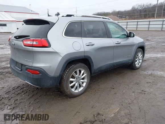 2017 Jeep Cherokee Limited with VIN 1C4PJMDB6HW537351, listed as a IAAI auction lot 41714970 with 161,193 mi miles and . Bid and sale history available at DreamBid. Image 4.