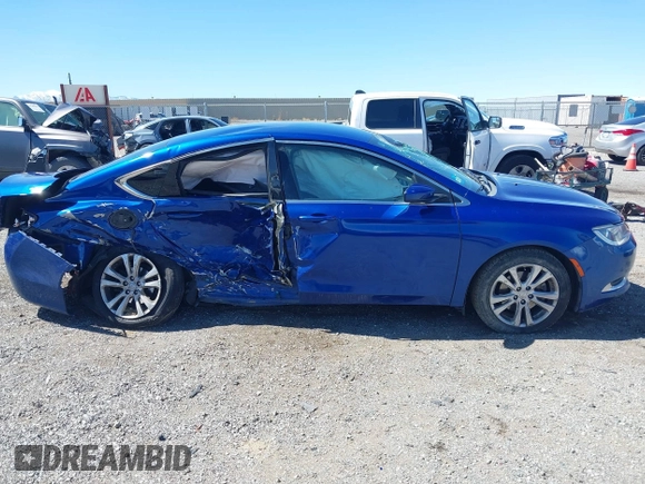 2015 Chrysler 200 Limited with VIN 1C3CCCAB4FN576017, listed as a IAAI auction lot 41820944 with 142,020 mi miles. Bid and sale history available at carsss.com. Image 14.
