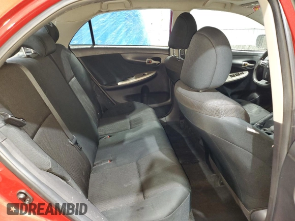 2011 Toyota Corolla L with VIN 2T1BU4EE6BC700798, listed as a Copart auction lot 48127095 with 131,547 mi miles and Salvage Title. Bid and sale history available at carsss.com. Image 10.
