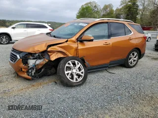 2018 Chevrolet Equinox LT with VIN 2GNAXKEX8J6249289, listed as a Copart auction lot 51837525 with 115,301 mi miles and Salvage Title. Bid and sale history available at DreamBid. Image 1.