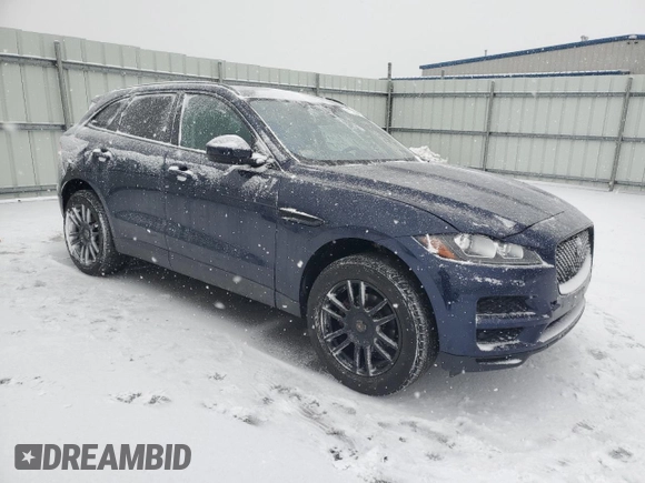 2018 Jaguar F-Pace 20d Premium with VIN SADCJ2FNXJA257904, listed as a Copart auction lot 44192345 with 88,926 mi miles and Salvage Title. Bid and sale history available at DreamBid. Image 4.