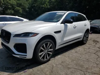 2024 Jaguar F-Pace R-Dynamic S with VIN SADCT2EX2RA740411, listed as a Copart auction lot 63316255 with 6,295 mi miles and Salvage title. Bid and sale history available at DreamBid. Image 1.