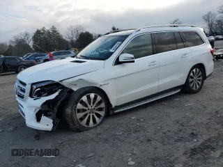 2019 Mercedes-Benz GLS with VIN 4JGDF6EE1KB232973, listed as a Copart auction lot 86164394 with 119,106 mi miles and Clean Title. Bid and sale history available at carsss.com. Image 1.