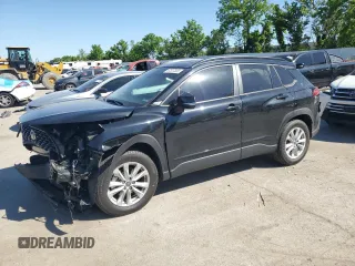 2022 Toyota Corolla Cross LE with VIN 7MUBAABG5NV010572, listed as a Copart auction lot 57327305 with 56,259 mi miles and Salvage title. Bid and sale history available at DreamBid. Image 1.