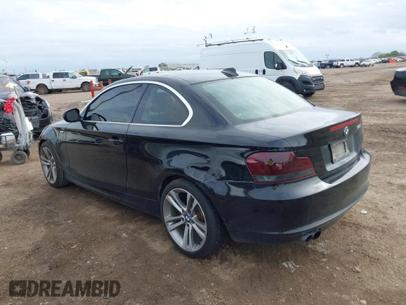 2013 BMW 1 Series 128i with VIN WBAUP7C52DVP24985, listed as a IAAI auction lot 41368682 with 107,294 mi miles and . Bid and sale history available at carsss.com. Image 14.