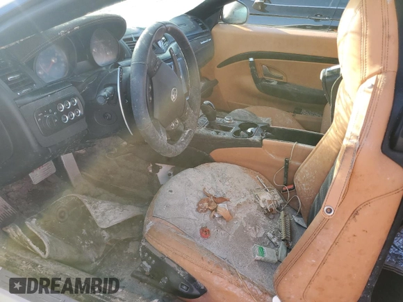 2018 Maserati GranTurismo Sport with VIN ZAM45VMA0J0309094, listed as a Copart auction lot 74764344 with Not provided miles and Salvage title. Bid and sale history available at DreamBid. Image 7.