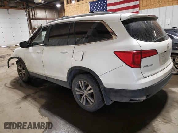 2016 Honda Pilot EX-L with VIN 5FNYF6H59GB068121, listed as a Copart auction lot 49372975 with 146,025 mi miles and Salvage Title. Bid and sale history available at DreamBid. Image 2.