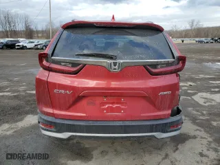 2022 Honda CR-V EX with VIN 2HKRW2H53NH660058, listed as a Copart auction lot 89149275 with 55,167 mi miles and Non Repairable. Bid and sale history available at carsss.com. Image 6.