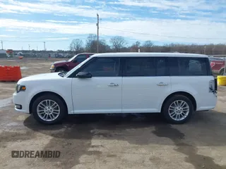 2019 Ford Flex SEL z VIN 2FMGK5C82KBA28953, wystawiony jako IAAI lot #41790580 z przebiegiem 112 592 mil mil oraz . Historia ofert i sprzedaży dostępna na DreamBid. Obrazek 15.