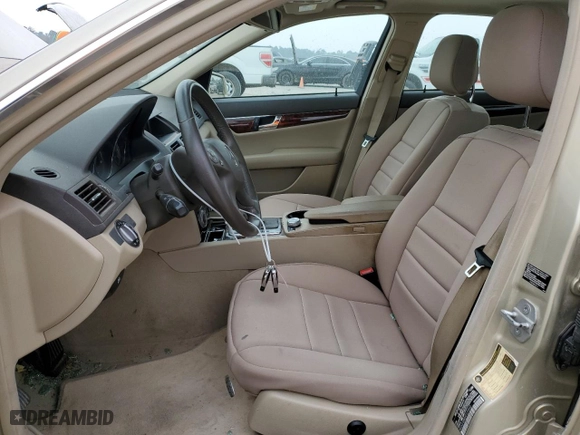 2010 Mercedes-Benz C-Class C 300 Sport with VIN WDDGF8BB0AF439892, listed as a Copart auction lot 49110965 with 101,710 mi miles and Salvage Title. Bid and sale history available at carsss.com. Image 7.