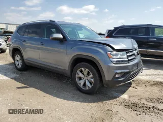 2018 Volkswagen Atlas SE z VIN 1V2DR2CA5JC551952, wystawiony jako Copart lot #53722495 z przebiegiem 128 721 mil mil oraz Szkoda całkowita • Salvage title. Historia ofert i sprzedaży dostępna na DreamBid. Obrazek 4.