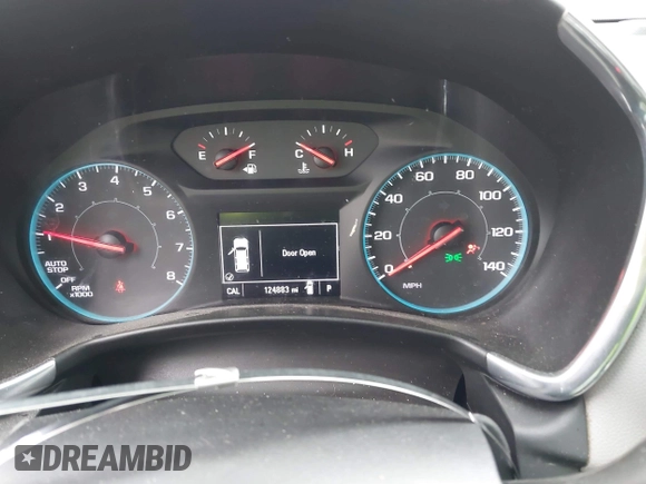 2019 Chevrolet Equinox LS with VIN 2GNAXHEV8K6170949, listed as a IAAI auction lot 41965525 with 124,883 mi miles and . Bid and sale history available at carsss.com. Image 7.