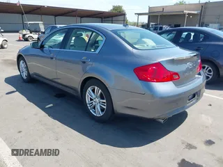 2015 Infiniti Q40 with VIN JN1CV6AP8FM580471, listed as a IAAI auction lot 42055612 with 64,494 mi miles. Bid and sale history available at carsss.com. Image 3.