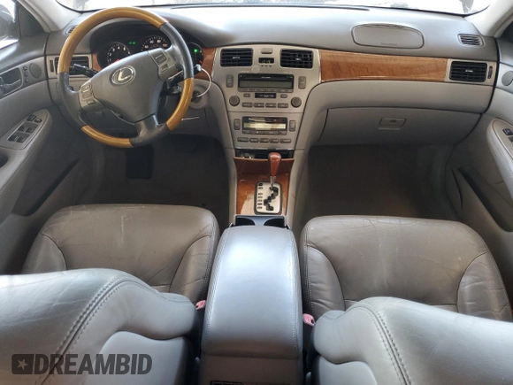 2005 Lexus ES 350 with VIN JTHBA30G155119639, listed as a Copart auction lot 48170005 with 128,335 mi miles and Salvage title. Bid and sale history available at DreamBid. Image 8.