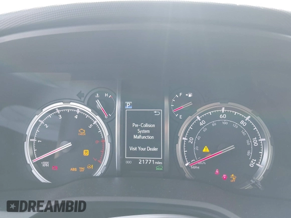 2021 Toyota 4Runner TRD Off Road Premium with VIN JTERU5JR7M5940287, listed as a IAAI auction lot 42592875 with 21,771 mi miles and . Bid and sale history available at DreamBid. Image 7.