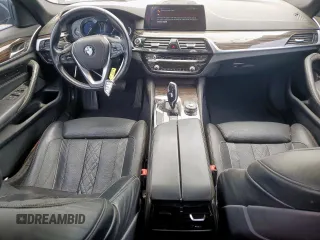 2017 BMW 5 Series 540i with VIN WBAJE5C33HG913814, listed as a Copart auction lot 53142865 with 71,822 mi miles and Salvage title. Bid and sale history available at DreamBid. Image 8.